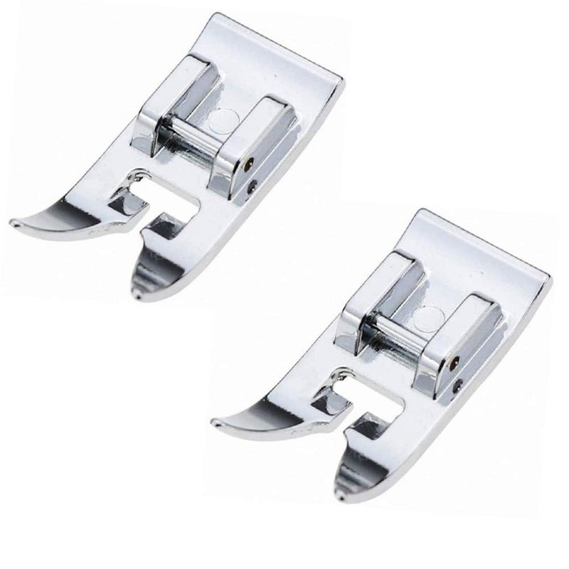 PannySewCraft 2pcs Zig Zag, Straight Stitch Foot Snap On Foot Sewing Machine Presser Foot Will Fit Singer, Brother, Janome, Toyota, Etc Domestic Sewing Machines - Image 1